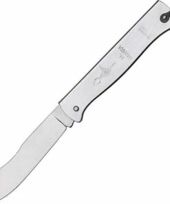 Douk-Douk El Baraka Folder, Carbon Steel, Silver Finished Folded Steel Handles