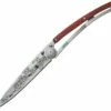 Deejo Knives Deejo DEE1CB017 Cherry Blossom, 3.75" 3Cr13 SS Plain Blade, Rosewood Handle