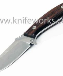 DPx Gear HEFT 4 Woodsman Fixed Blade, Wood Handle