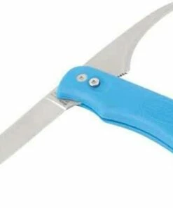 EKA Knives EKA FishBlade Fillet/Gutting Knife, Blue Textured PROFLEX Sure-Grip Rubberized Handles