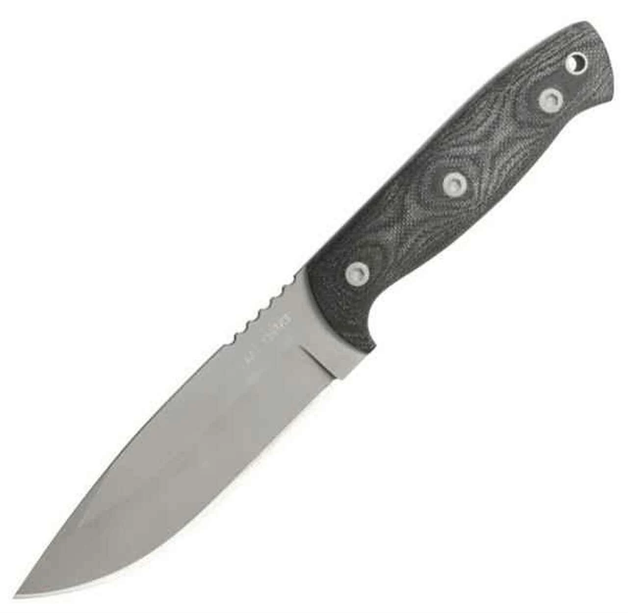 Entrek Bravo, 9 1/4" Overall, Black Micarta Handle 1 Entrek Bravo, 9 1/4" Overall, Black Micarta Handle
