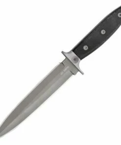 Entrek Close Combat, 7" Double Edge Dagger, w/ Black Kydex Sheath