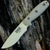 ESEE Knives, 4S-KO-DT, Tan Blade, Partially Serrated Edge, Micarta Handle, Knife Only, No Sheathing