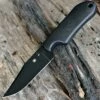 Spyderco Knives Spyderco Street Beat Lightweight, FB15PBBK 3.5 in. VG-10 Black PlainEdge, Black FRN Handles