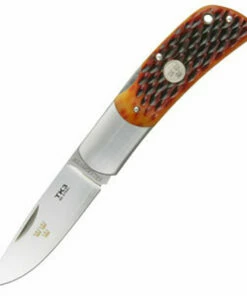 Fallkniven Tre Kronor Folder, Jigged Bone Handle