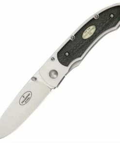 Fallkniven P Folder, 3G Steel, Stainless/Carbon Fiber Inlay Handle