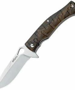 Fox Knives USA Fox Citadel Deimos Tactical Folder, N690Co Steel, Ziricote Wood Handle