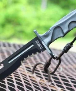 Fox Knives USA Fox Spartan 2 Leonida Bayonet, N690CO Steel, Forprene Handle