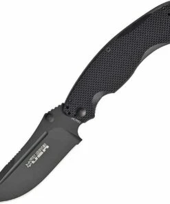 FOX Knives USA Olympian, 154CM Steel, Black G-10 Handle