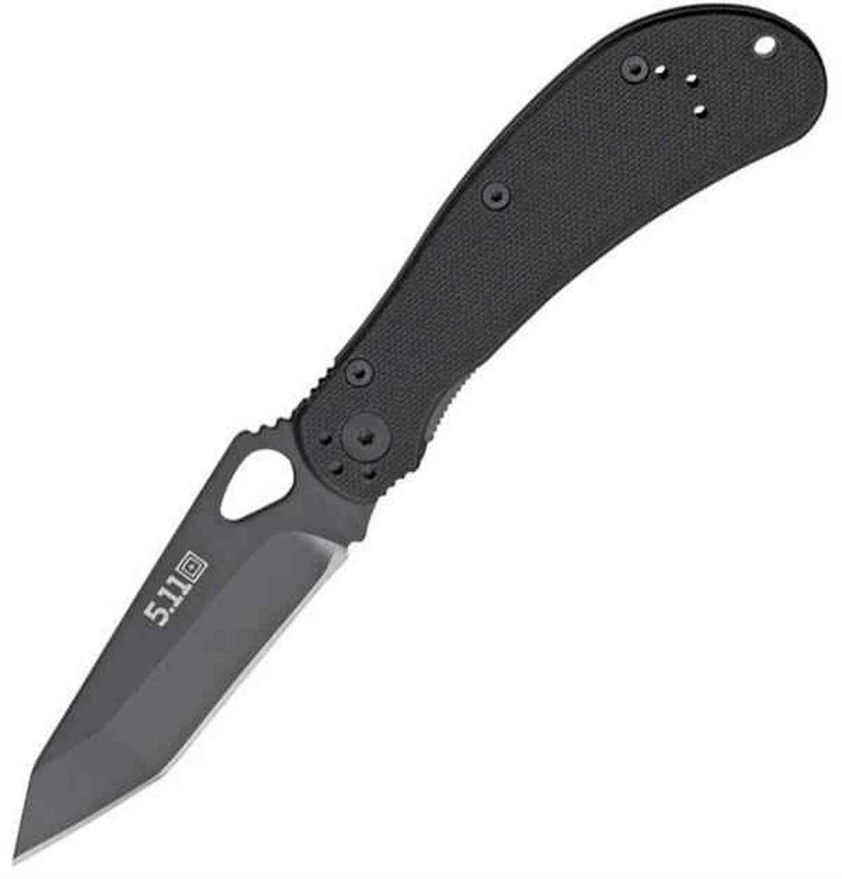 5.11 Tactical 51053 Alpha Scout Tanto, 3" AUS-8 Plain Blade, Black G-10 Handle 1 5.11 Tactical 51053 Alpha Scout Tanto, 3" AUS-8 Plain Blade, Black G-10 Handle