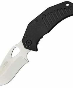 5.11 Tactical 51068 LMC Recurve, 3.25" AUS-8 Plain Blade, Black FRN Handle