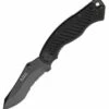 5.11 Tactical 51070 Ark Recurve, 5" AUS-8 Combo Blade, Black G-10 Handle