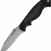 5.11 Tactical 51078 CS1 Tanto, 3.75" AUS-8 Combo Blade, Black FRN Handle
