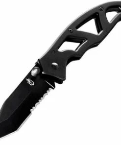 Gerber Paraframe, Black Tanto Blade, Combo Edge
