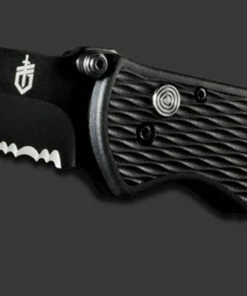Gerber Fast Draw 7Cr17MoV Tanto Blade, Textured Nylon Handle