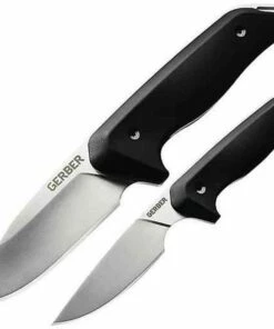 Gerber Hunting Moment Field Cleaning Kit, 5Cr15MoV Steel, Nylon Core w/ Rubber Handle