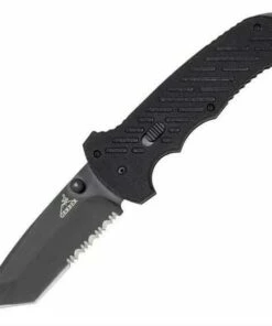 Gerber 118 '06 F.A.S.T.-AO, 3.8" 7Cr17MoV Plain Blade, Black G-10 Handle