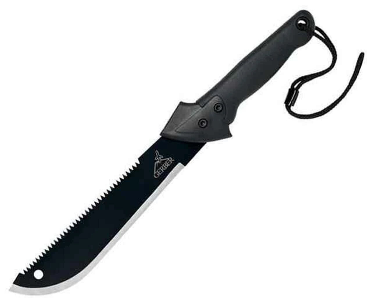 Gerber Gator Machete Jr, 18 1/2" Overall, w/ Black Nylon Sheath 1 Gerber Gator Machete Jr, 18 1/2" Overall, w/ Black Nylon Sheath