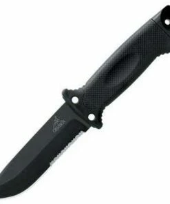 Gerber LMF II Infantry, Black Handle & Blade, ComboEdge