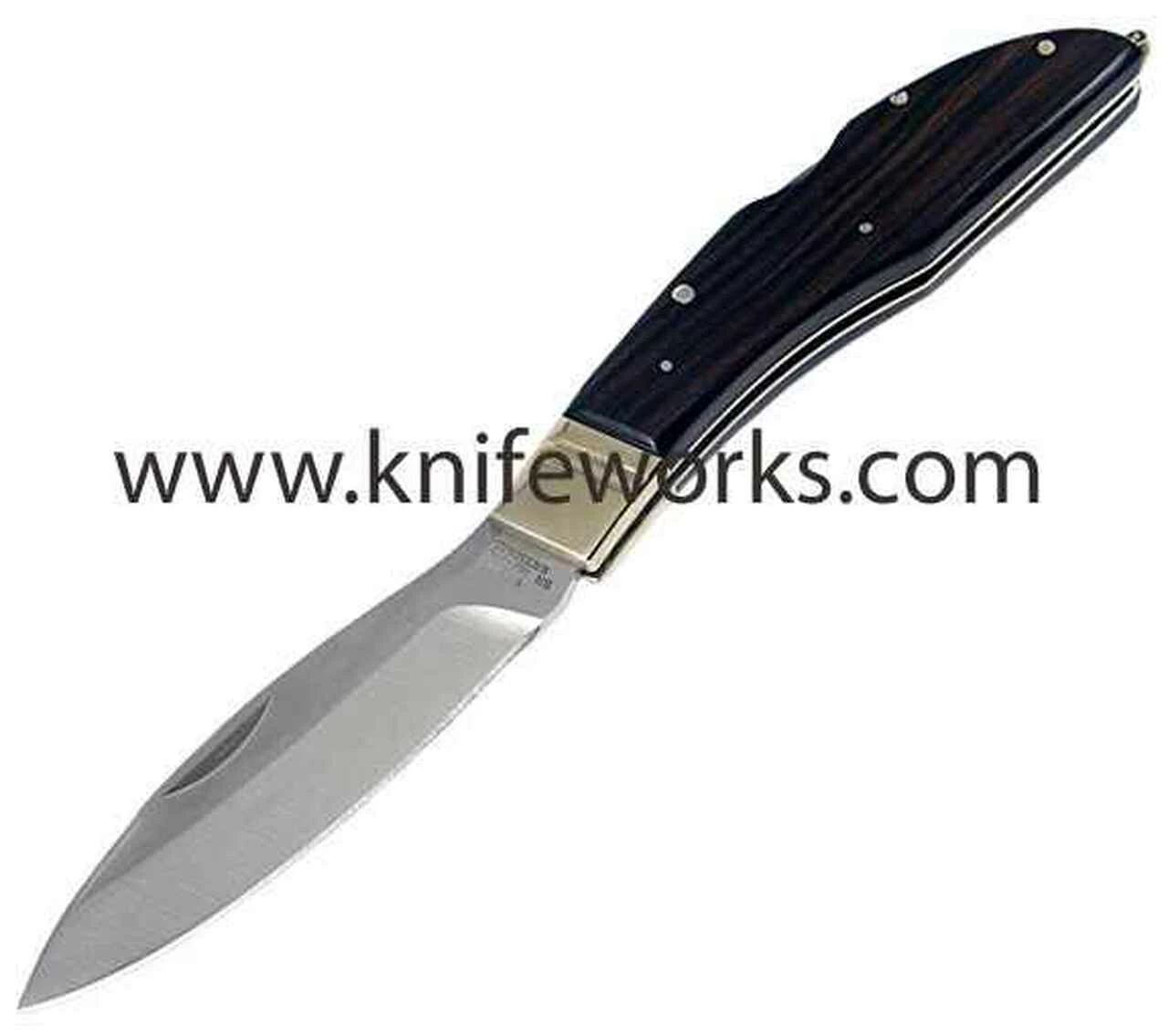Grohmann Knives Grohmann DH Russell Lockback, Rosewood handles with grooved nickel silver bolster 1 Grohmann Knives Grohmann DH Russell Lockback, Rosewood handles with grooved nickel silver bolster