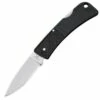 Gerber 6050 Ultralite LST Lockback Folder, 1.96" 420 Bead Blast Drop Point Plain Blade, Black GFN Handle