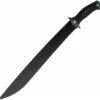 Kershaw Knives Kershaw 1074 Camp 18, 18" 65Mn Powdercoated Fixed Blade, Rubber Overmold Handle