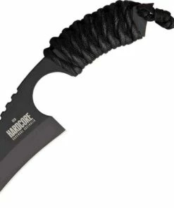 Hardcore Hardware Australia Little Field Knife, D2 Steel, Black Para-cord Handle