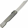 Higonokami No 4 Japanese Folder, HIGO04BL, 2.9 in. Carbon Blade, Black Stainless Handles