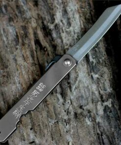 Higonokami Triple Layered Japanese Folder, Stainless Steel Handles
