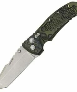 Hogue EX01 4" Tactical Tanto Blade with G-Mascus Green G-10 Handles