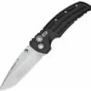 Hogue EX01 3.5" Tactical Drop Point Blade with Black Aluminum Handles