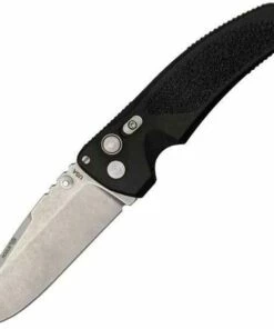 Hogue EX-03 Drop Point, Black Handle, Plain Edge