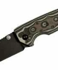 Hogue EX02 3.375" Tactical Tanto Blade with G-Mascus Gray G-10 Handles Hogue