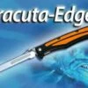 Havalon Baractua-EDGE Folding Fillet Knife, w/ Replaceable Blades & Black Nylon Sheath