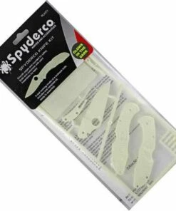Spyderco Knives Spyderco PLKIT1, Glow In The Dark Plastic Knife Kit, Lockback, Ages 7+