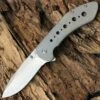 Kizer Cutlery KI4479 Kala by Scot Matsuoka, 3.74" S35VN Plain Blade, Titanium Handle