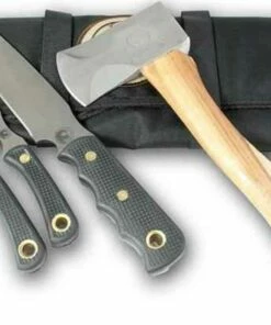 Knives of Alaska KOA KOA250FG Hunter's Pro Pack, American Hickory Handle, Nylon Pouch