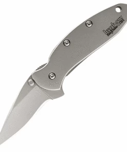 Kershaw Knives Kershaw 1600 Chive, 1.9" 420HC Plain Blade, 410 SS Handle