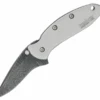 Kershaw Knives Kershaw 1600DAM Chive, 1.9" Damascus Plain Blade, 410 SS Handle
