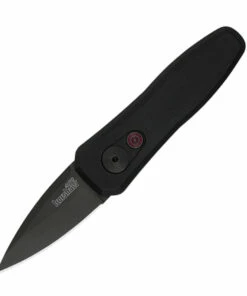 Kershaw Knives Kershaw 7500BLK Launch #4, 1.9" CPM154 Plain Blade, Black Anodized Aluminum Handle