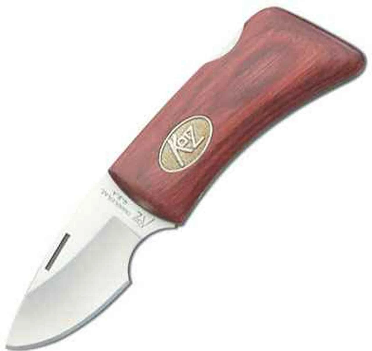 Katz Bob Kat Series Lockback, Cherrywood handle 1 Katz Bob Kat Series Lockback, Cherrywood handle