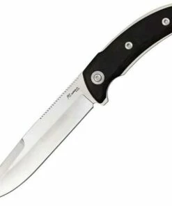 Katz Predator II. 10 1/4" overall. 5 5/8" XT-80 stainless blade. Full tang. Black Kraton diamond checkered handles.