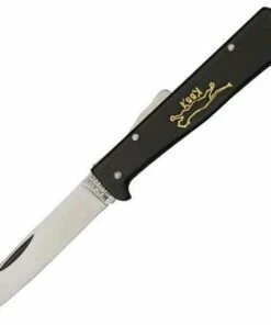 Mercator Black Cat Lockback, Stainless Steel Blade w/Black Metal Handles