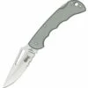 LionSteel lion STEEL Work Knife, Grey Aluminum Handle, Combo Edge