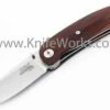 LionSteel Lion Steel Mini, Cocobolo Handle, w/ Black Leather Pouch