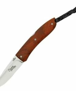 LionSteel Lion Steel Opera Folding Knife, Cocobolo Handle, Plain Edge
