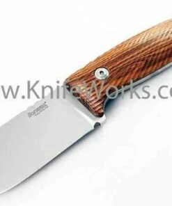 LionSteel Lion Steel M3 Fixed Blade, Niolox Steel, Santos Wood Handle