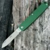 Fallkniven LTCGR Legal to Carry Pen Knife Green Aluminum Handle