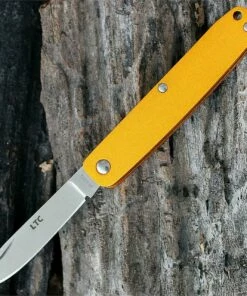 Fallkniven LTCOR Legal to Carry Pen Knife Orange Aluminum Handle