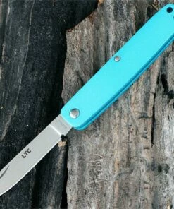 Fallkniven LTCSB Legal to Carry Pen Knife Blue Aluminum Handle